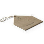 Perspective View of an Open Envelope Mockup
