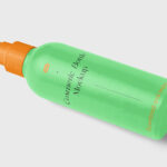 Perspective View of Cosmetic Spray Bottle Mockup