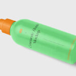 Perspective View of Cosmetic Spray Bottle Mockup