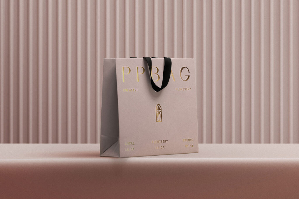 Perspective View of Elegant Bag Mockup