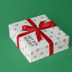Perspective View of Gift Box Mockup