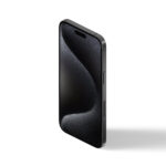 Perspective View of iPhone 15 Pro Mockup