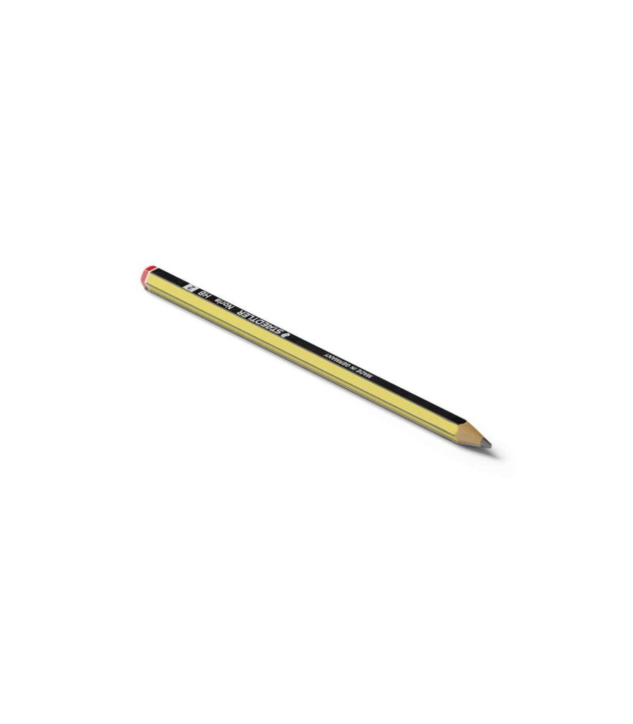 Perspective View of Lying Pencil Mockup