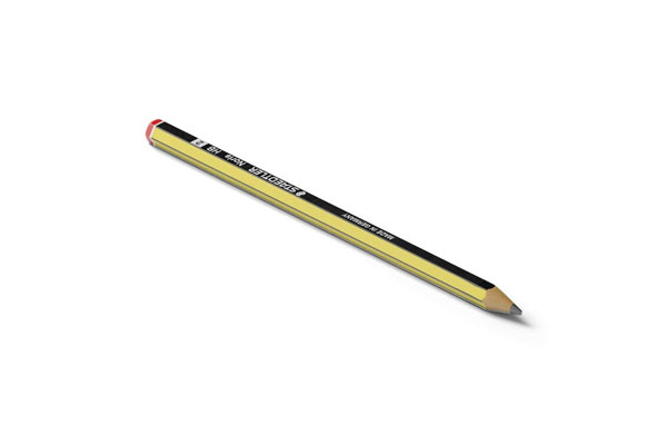 Perspective View of Lying Pencil Mockup