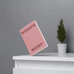 Perspective View of Mini A5 Notebook Mockup