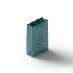 Perspective View of Paper Bag Mockup