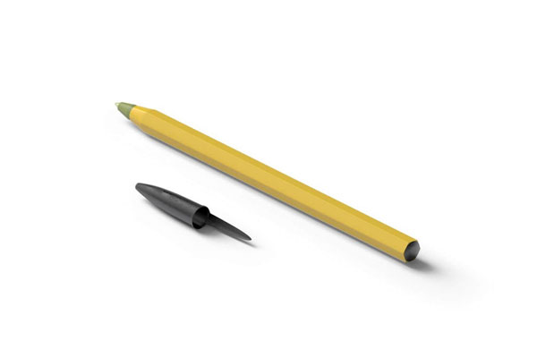 Perspective View of Pen Mockup