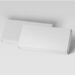 Perspective View of Two Pill Packaging Mockup