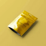 Perspective View of Ziploc Bag Mockup