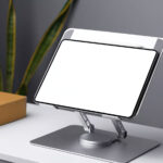 Perspective Vision of iPad Pro Mockup in Dock