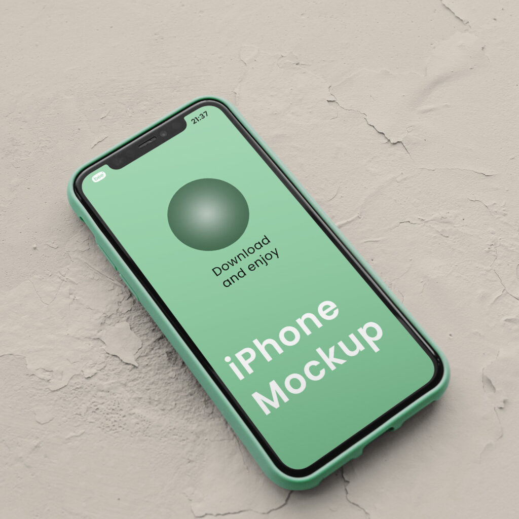 Perspective Vision of iPhone Mockup