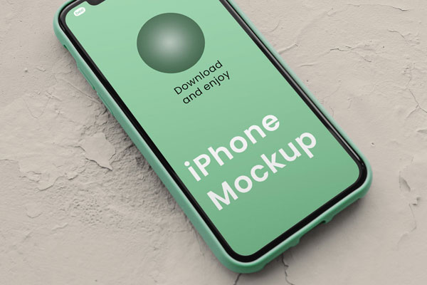 Perspective Vision of iPhone Mockup