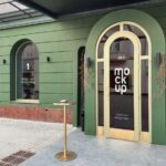 Perspective Vision of Restaurant Facade Mockup