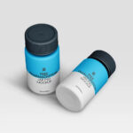 Pharmaceutical Jar Mockup