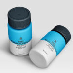 Pharmaceutical Jar Mockup