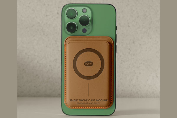 Phone Wallet Case Mockup