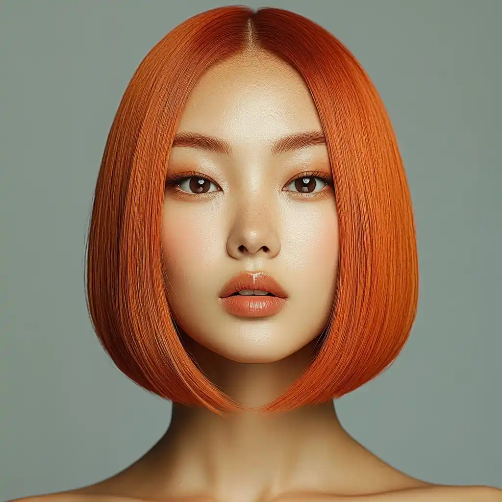 Photorealistic Asian Woman Portrait