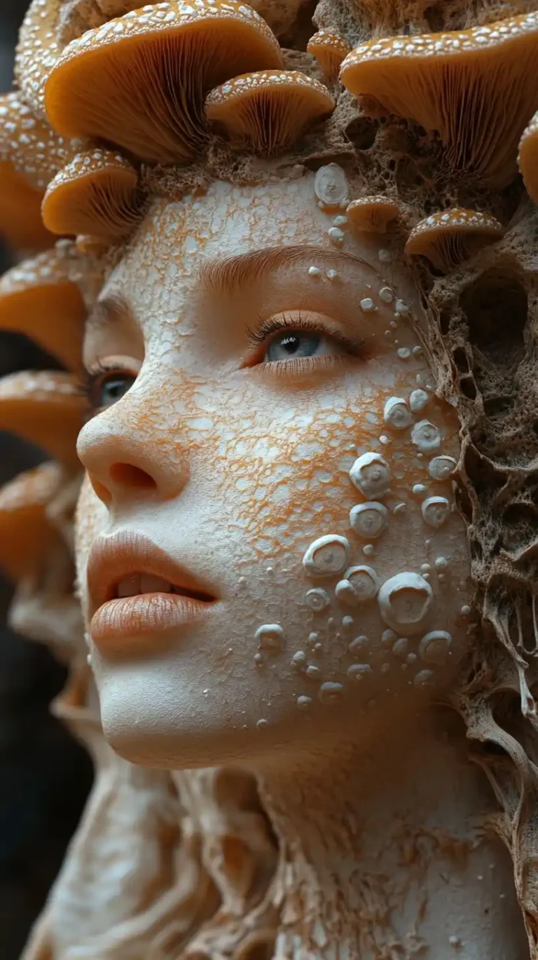 Photorealistic Maipilze Fungi