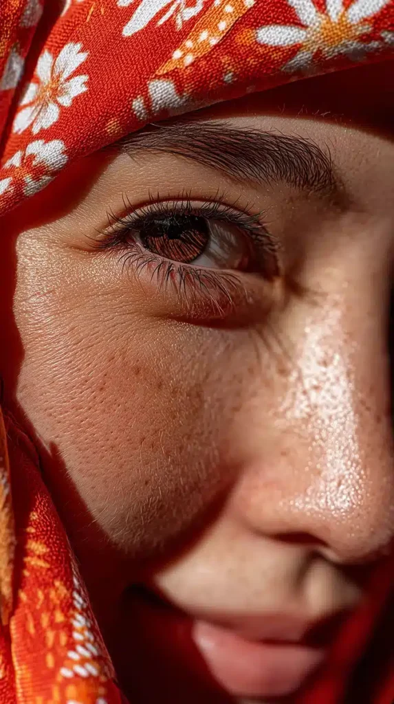 Photorealistic Portrait of Kyrgyz Woman