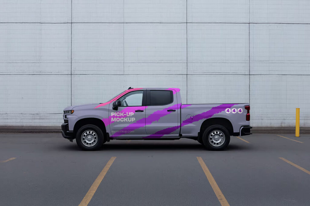 Pick Up on the Parking Mockup
