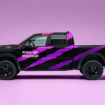 Pick Up Truck Mockup