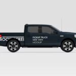 Pickup Truck Mockup