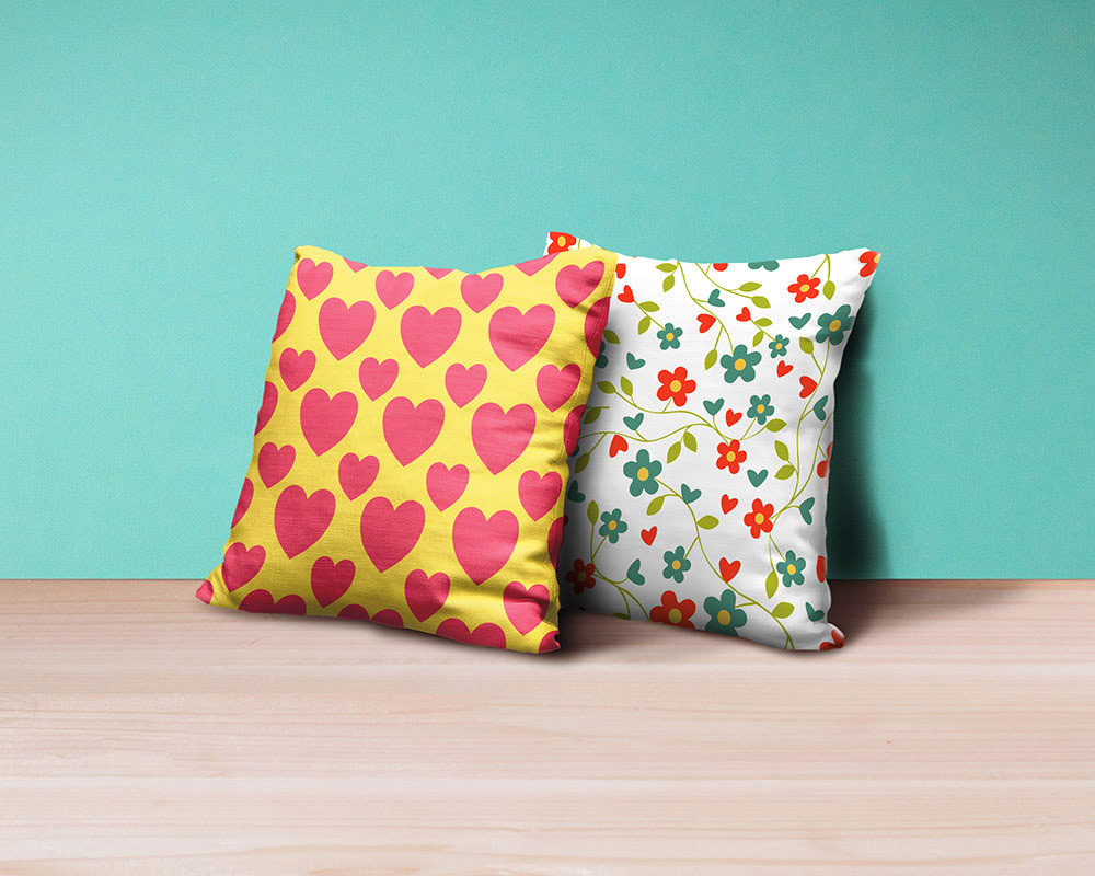 Two Pillows Mockups