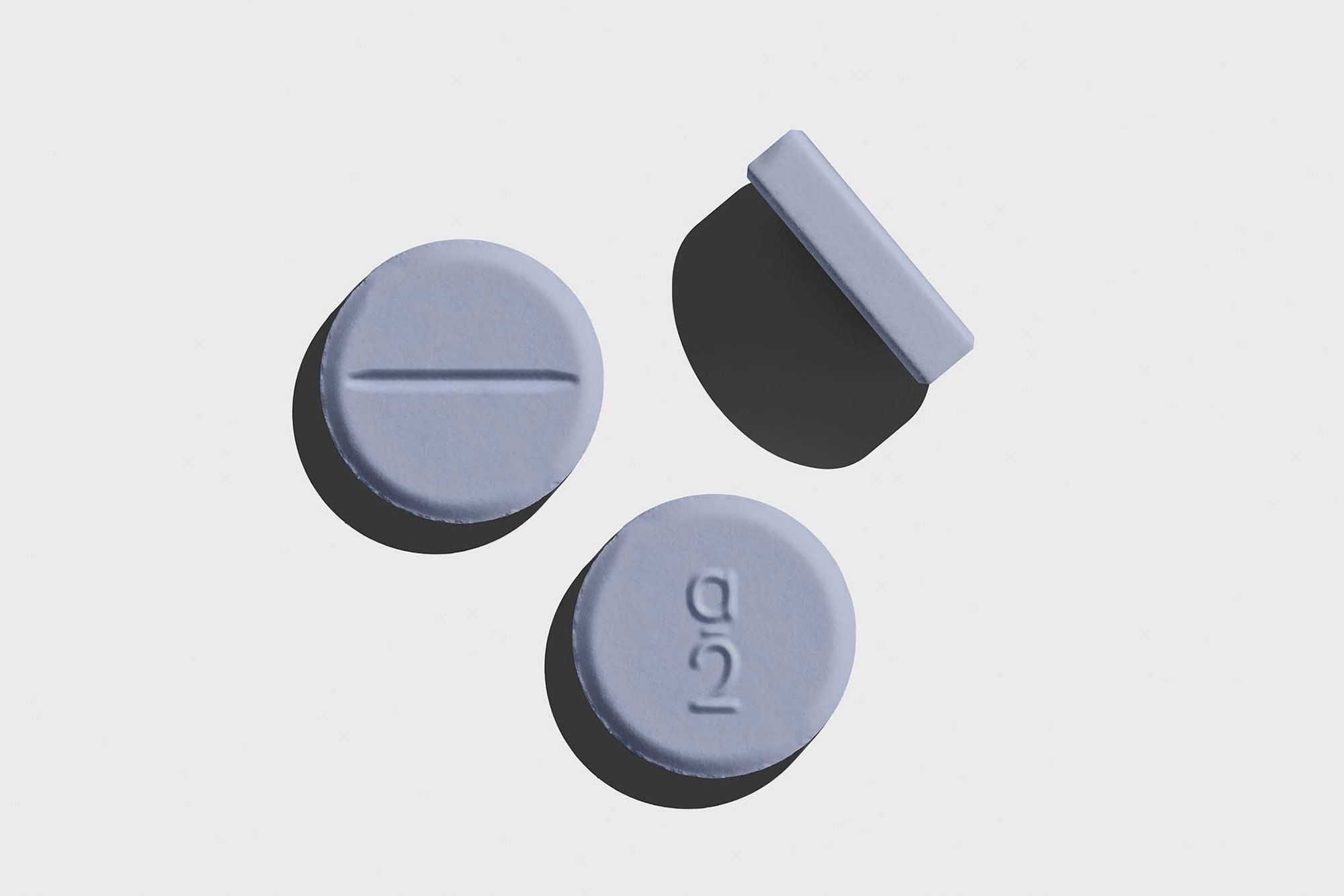 Free Pills Mockup PSD Template