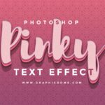 Pink Text Effect