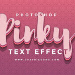 Pink Text Effect