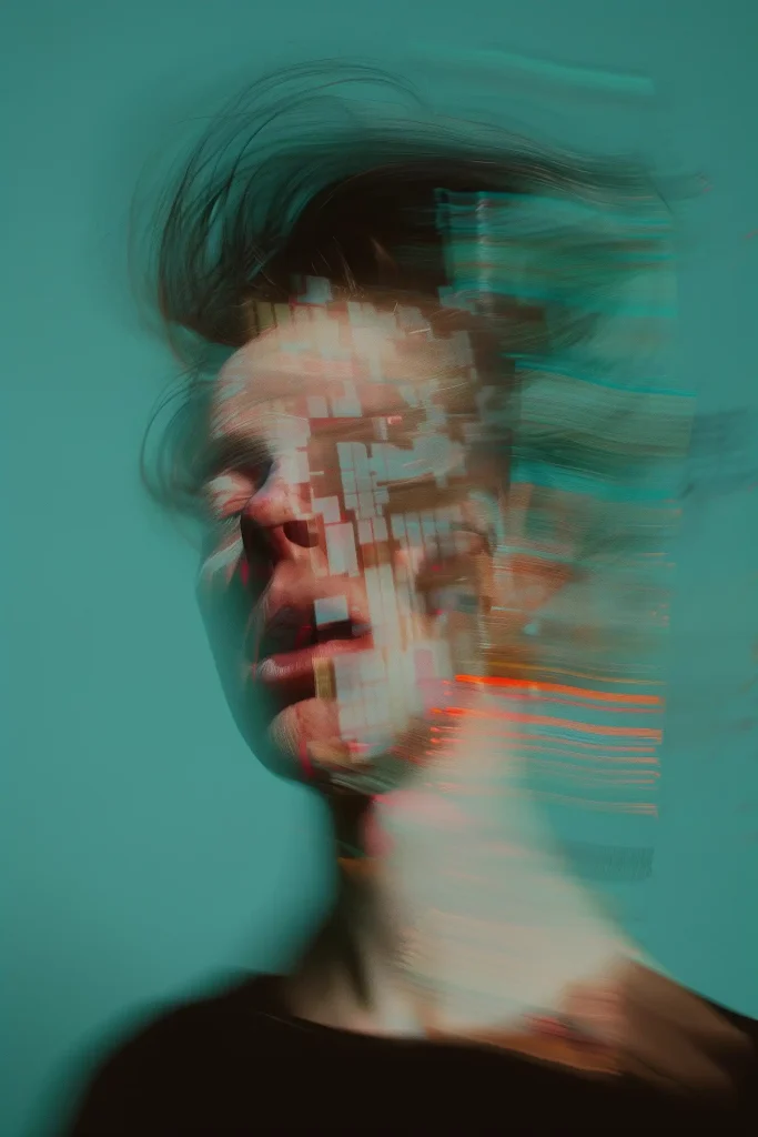 Pixelated Portraits Digital Identity