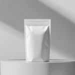 Plastic Coffee Bag Mockup