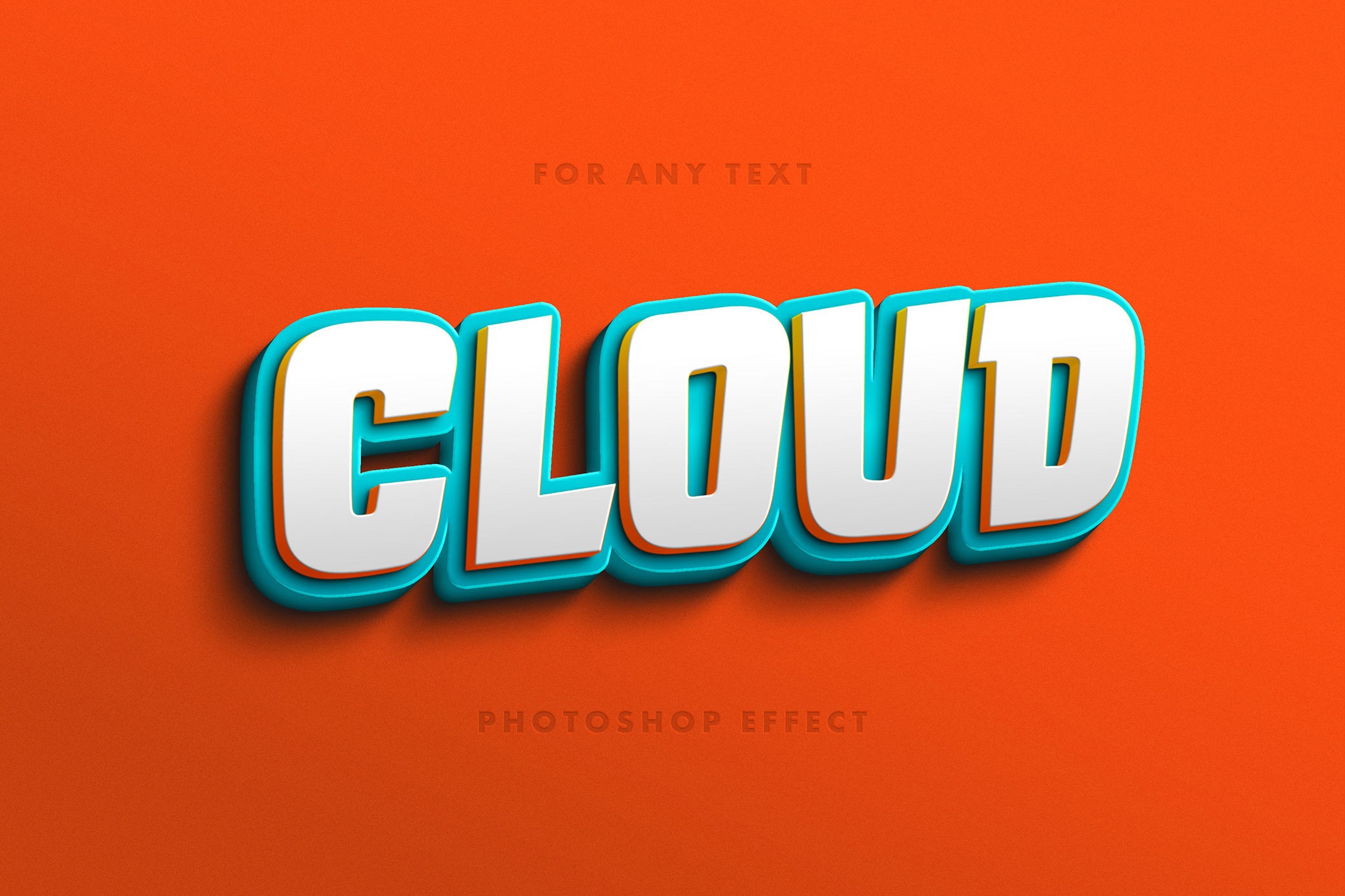 Playful Letters Text Effect FREE PSD