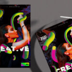 Playful Modern Party Flyer Template