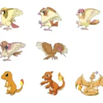 Pokemon Characters Logo