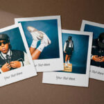 Polaroid Mockup Scene