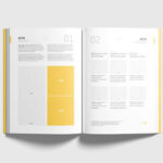 Portrait Softcover Book Mockup in 4 Shows