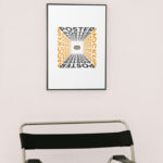 Poster Above Chair Mockup