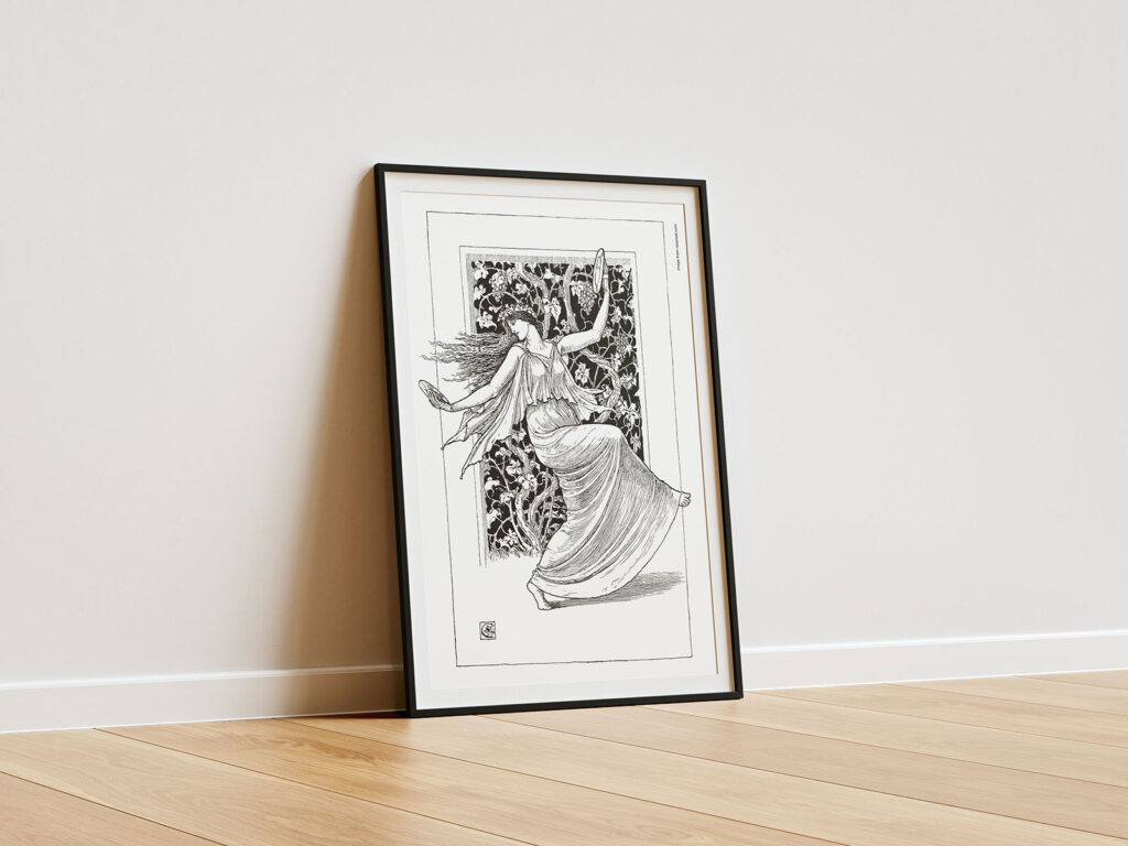 Poster Frame Mockup on the Floor in 5 Sights