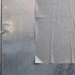 Poster Mockup on Construction Fence