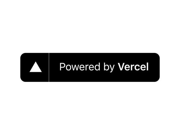 Powered by Vercel Badge Logo