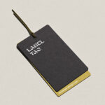 Premium Clothing Label Tag Mockup