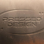 Pressed Text and Logo Mockup