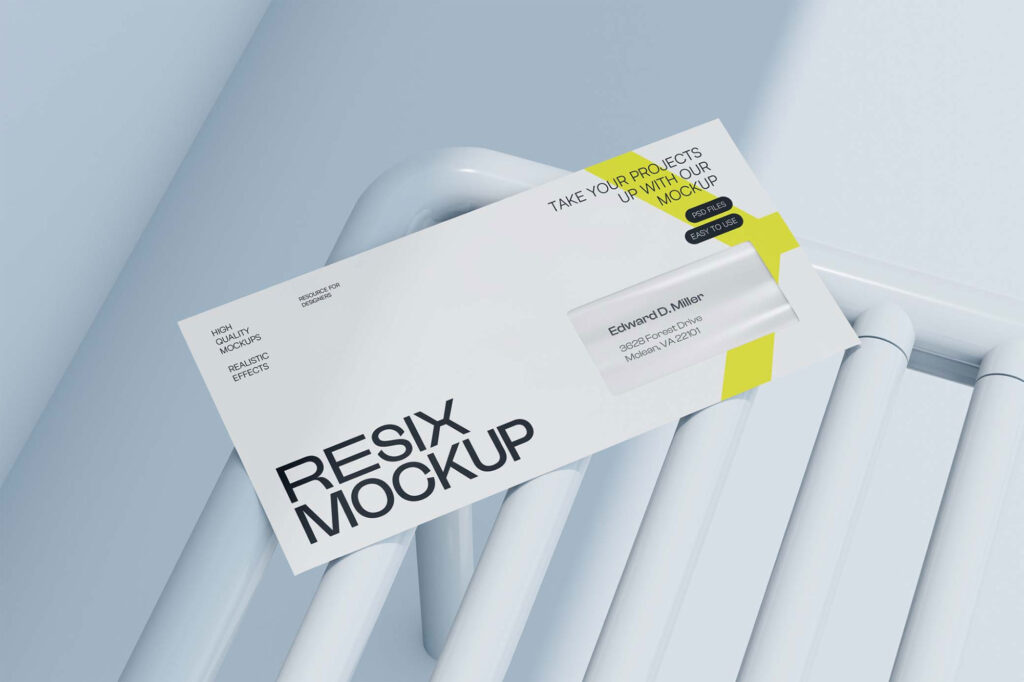 Professional Envelope Mockup