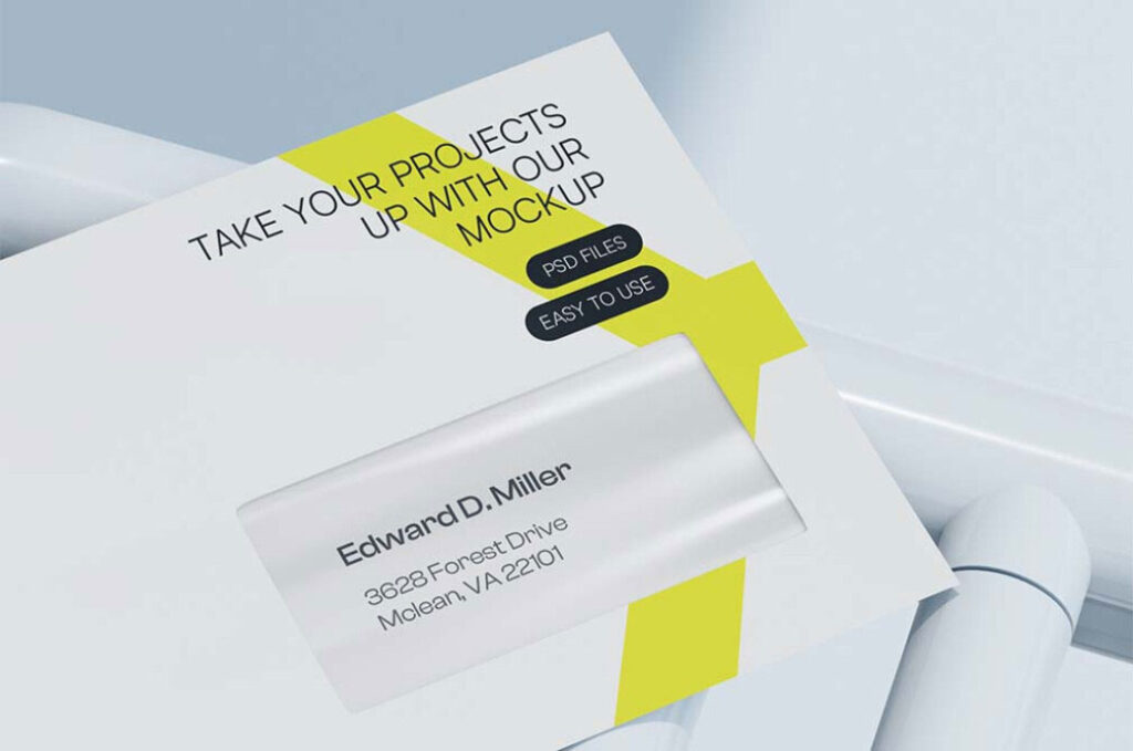 Professional Envelope Mockup