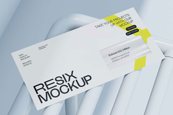 Professional Envelope Mockup