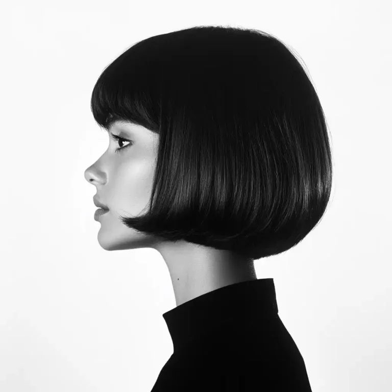 Profile Portrait of Girl