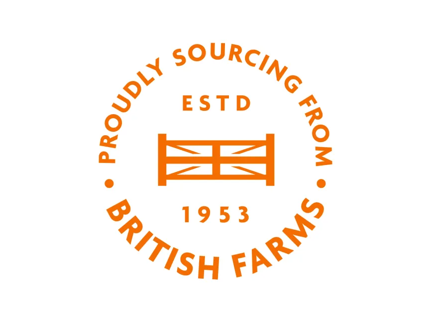 Proudly Sourcing From British Farms Logo