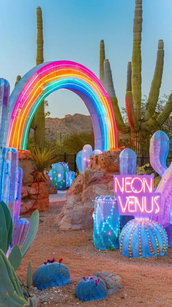 Psychedelic Neon Archway