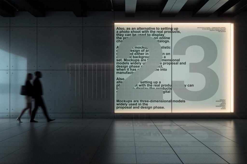 Pulse Urban Lightbox Mockup
